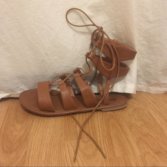 Copper Bonnibel Gladiator Sandals - Picture 4 of 4